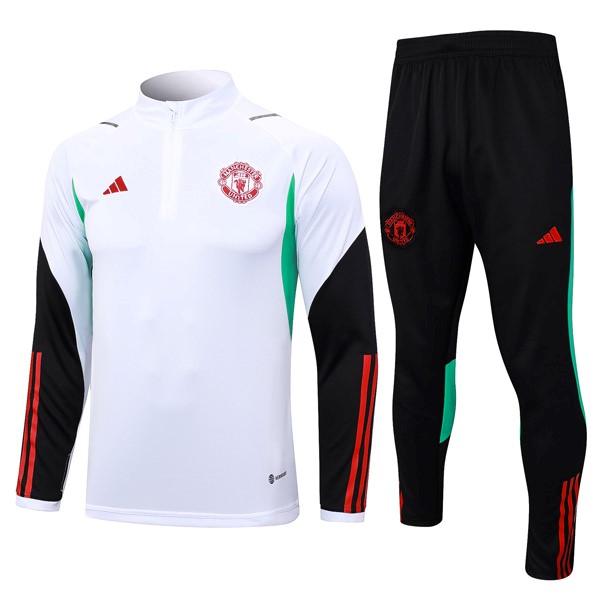 Sweatshirts Manchester United 2024 Weiß Rote